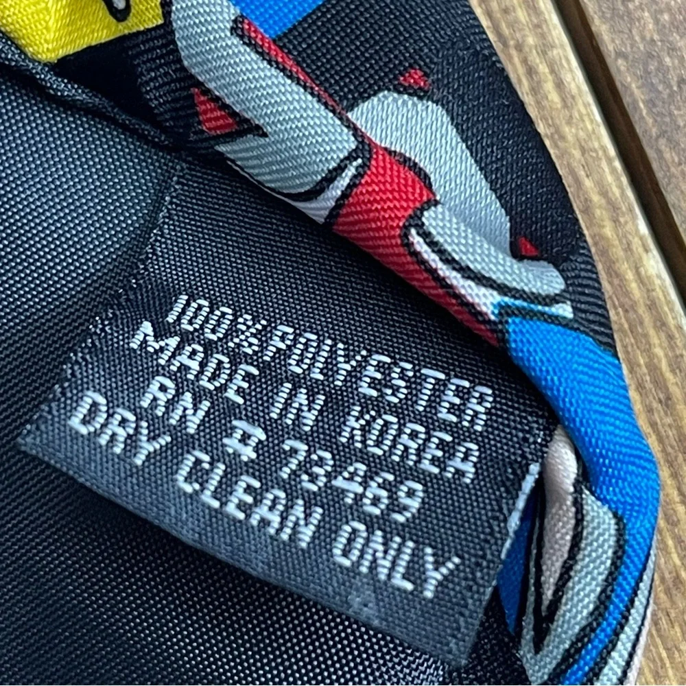 Vintage looney tunes mania bugs bunny neck tie - Picture 3 of 3